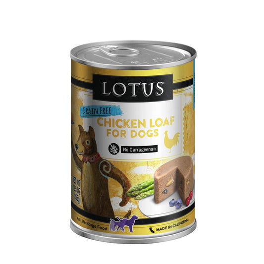 Lotus Dog Grain Free Loaf Chicken 12.5Oz