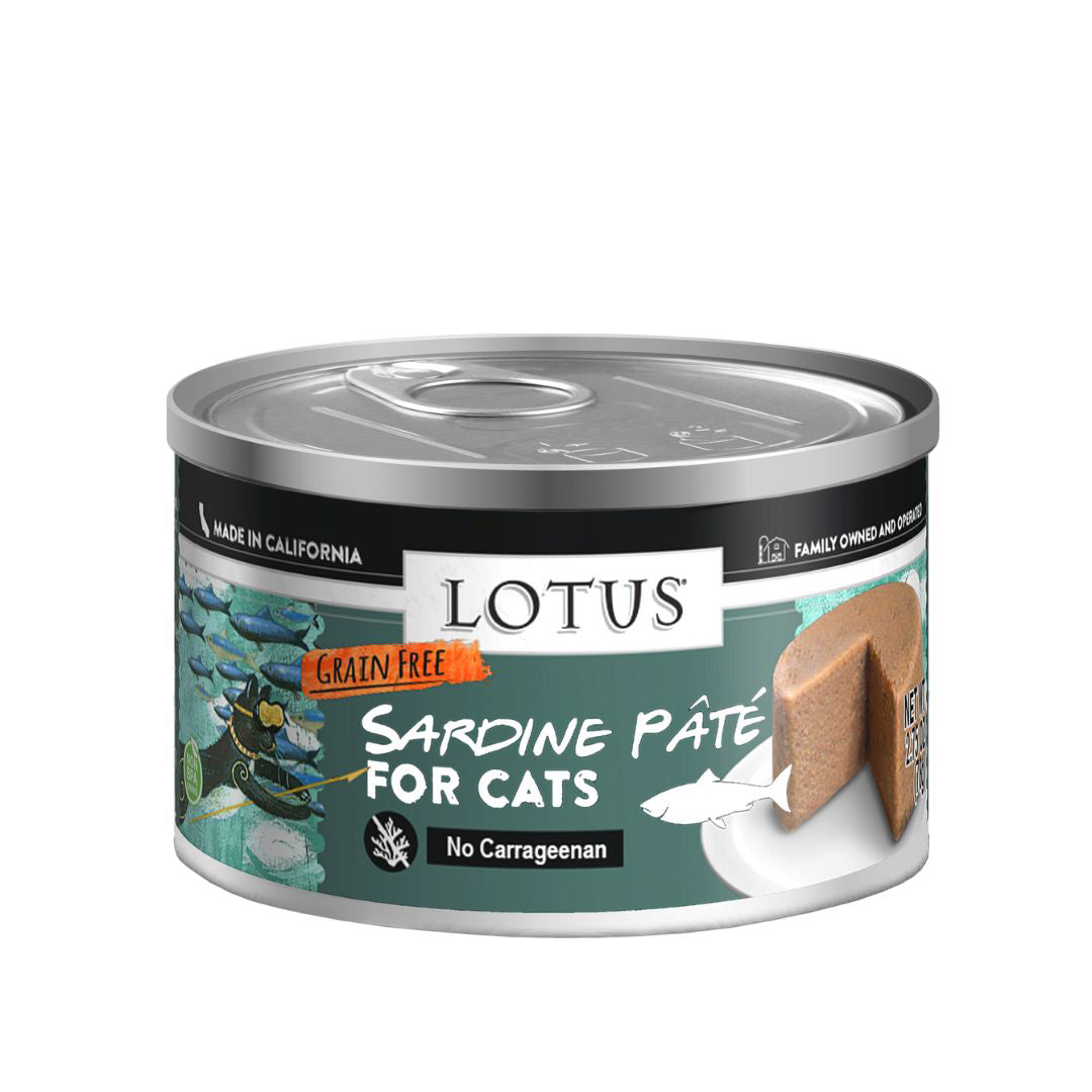 Lotus Cat Pate Grain Free Sardine 2.75Oz