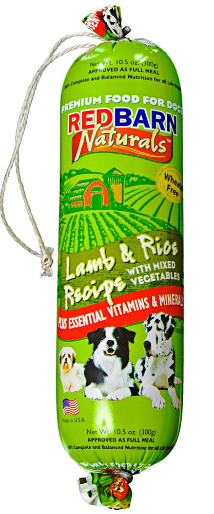 Redbarn Lamb and Rice Food Roll 10.5Oz