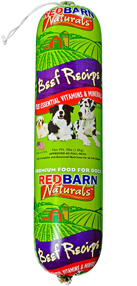 Redbarn Beef Food Roll 4Lb