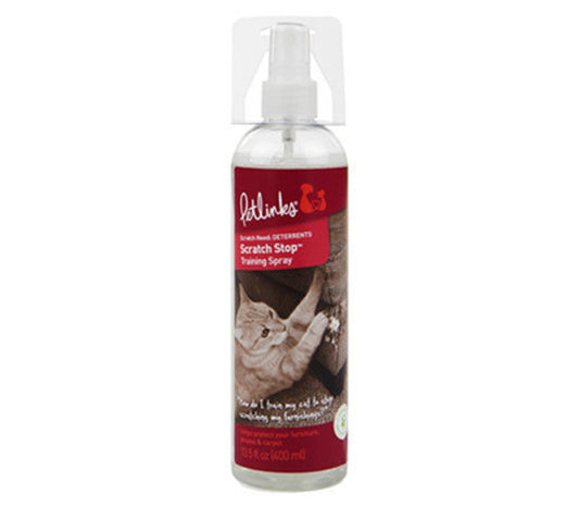 Petlinks Scratch Stop Cat Scratching Deterrent Spray 13.5 Ounces