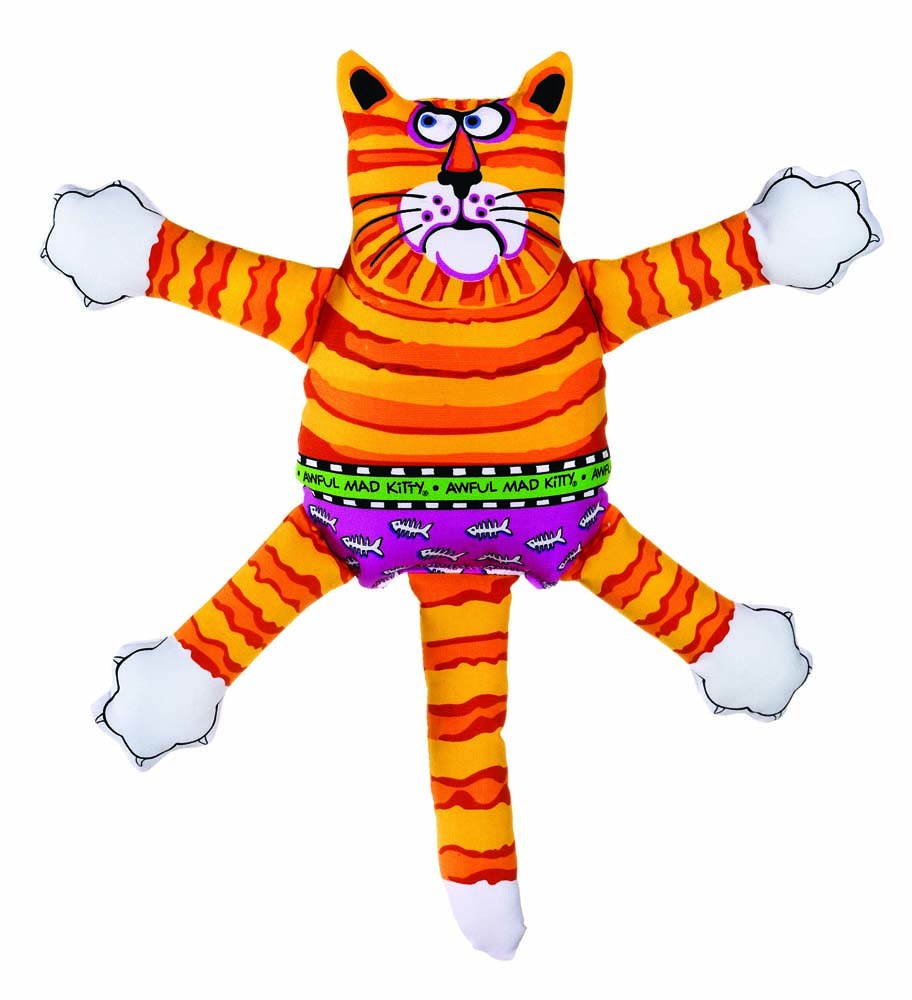 FAT CAT Classic Terrible Nasty Scaries Dog Toy Cat Assorted Large