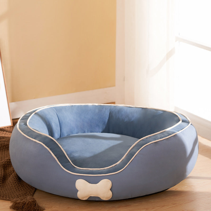 BPups Deluxe Bolster Calming Dog Bed