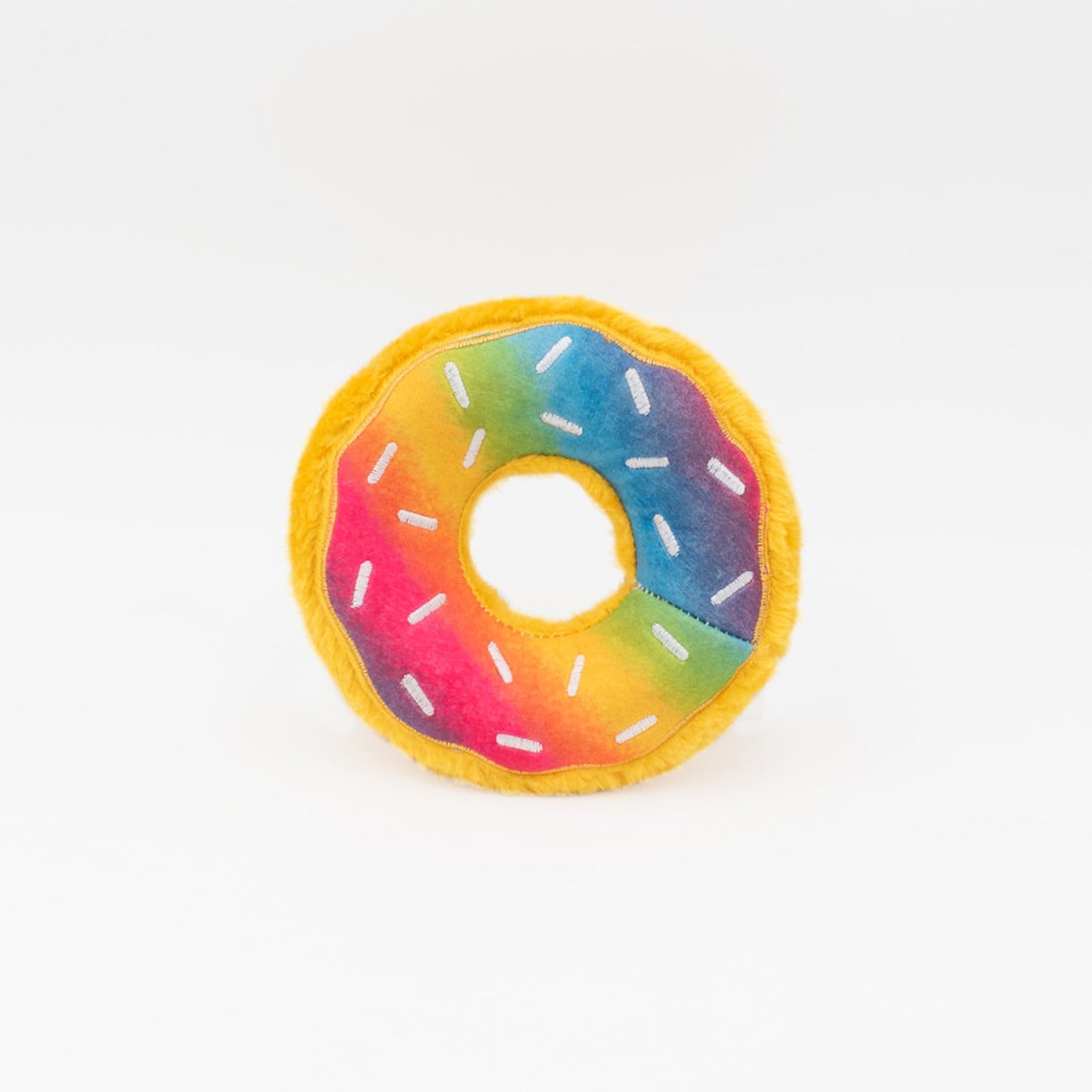 ZippyPaws Donutz Dog Toy Rainbow 1ea/Md