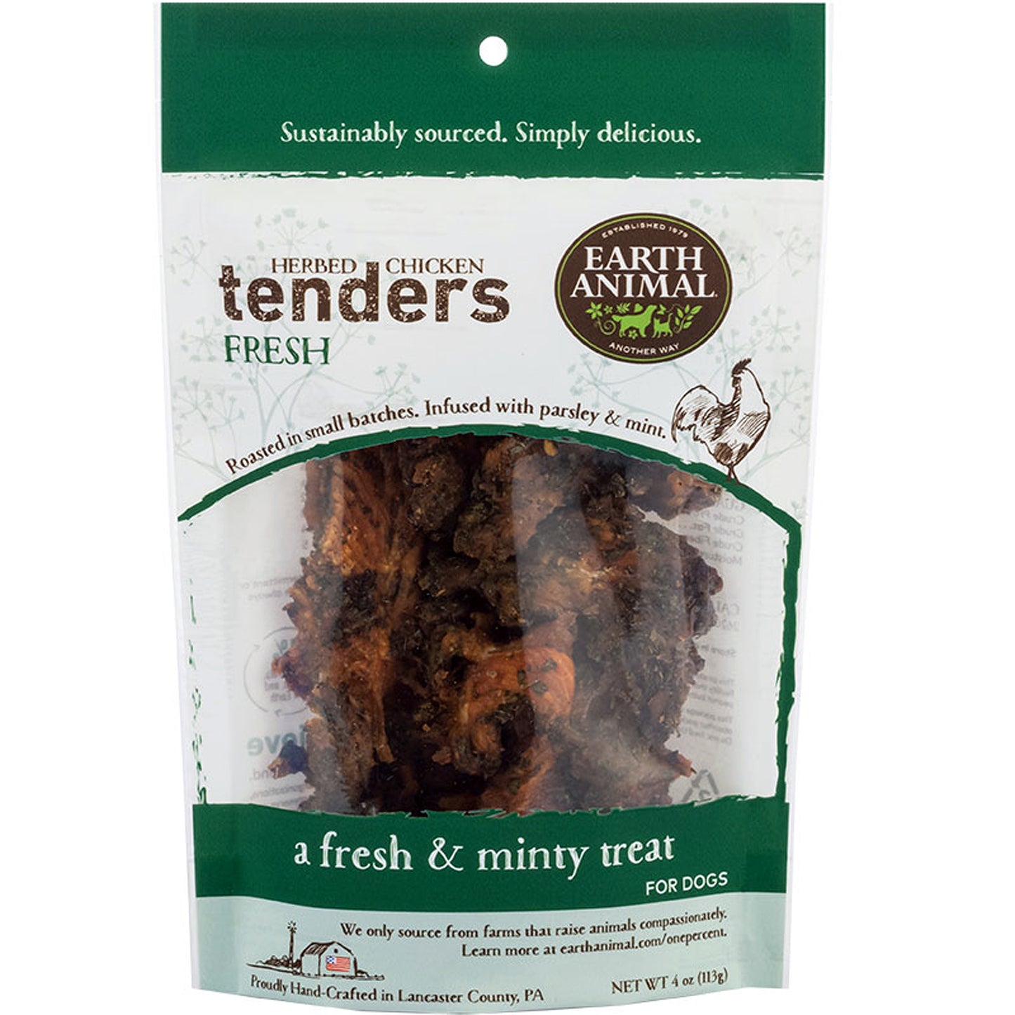 Earth Animal Tenders - Chicken - Fresh - 4 Oz.