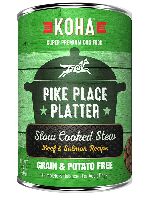 Koha Dog Grain Free Pike Place Stew 12.7oz.(Case of 12)