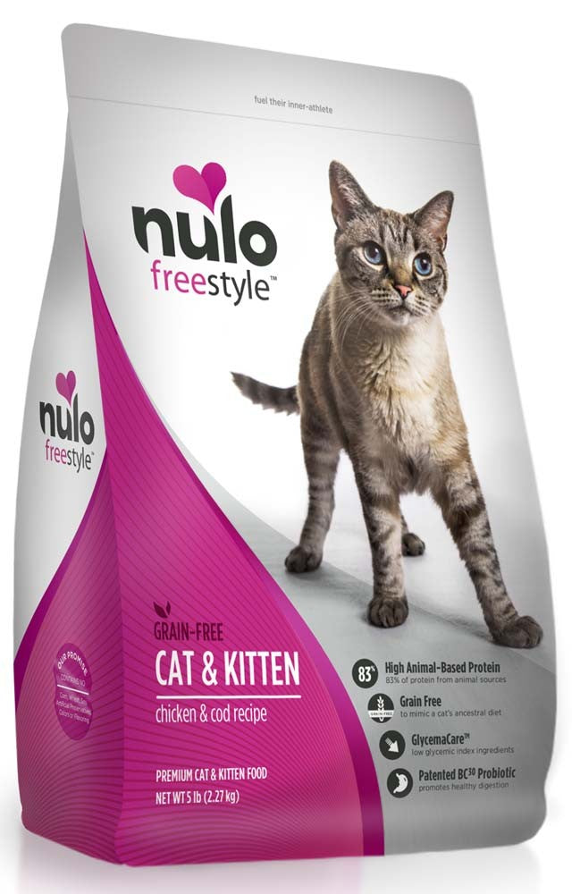 Nulo Grain Free Chicken & Cod Cat & Kitten Food 12 lb