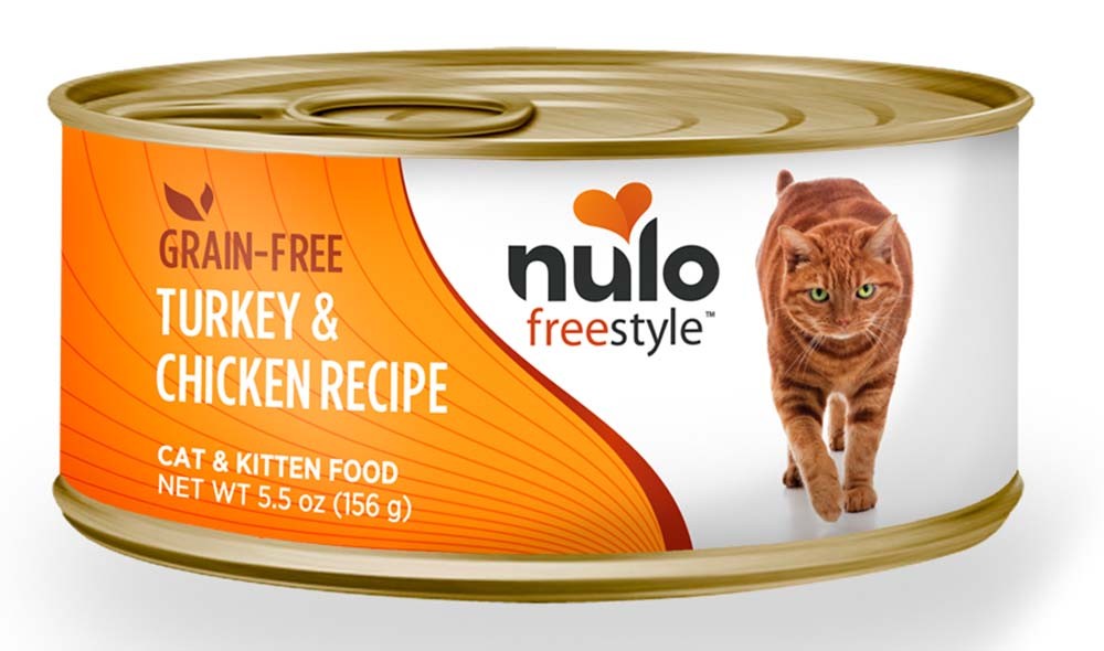 Nulo Grain Free Turkey & Chicken Recipe Canned Cat Wet Food 5.5 oz 24 Pack