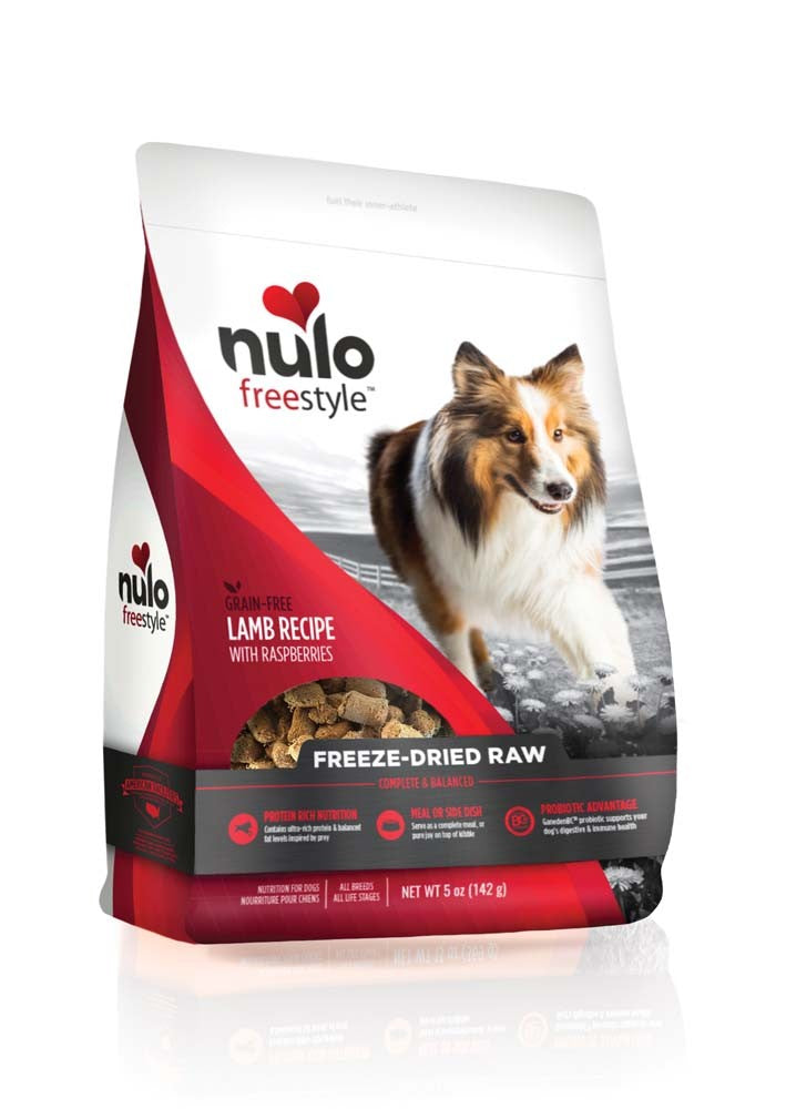 Nulo Freeze Dried Raw Grain Free Lamb Dog Food 5 oz