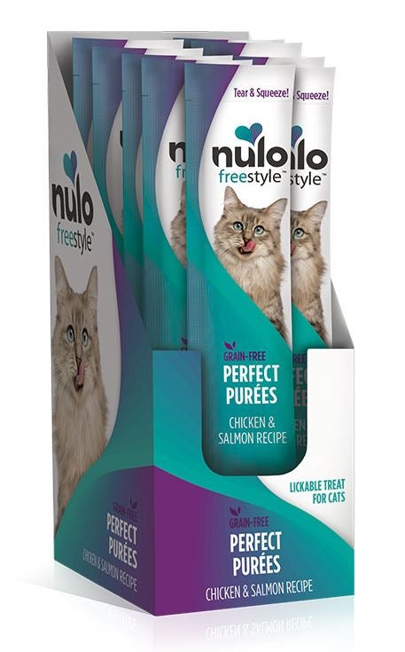 Nulo Freestyle Cat Puree Grain Free Chicken & Salmon .5Oz (Case of 48)