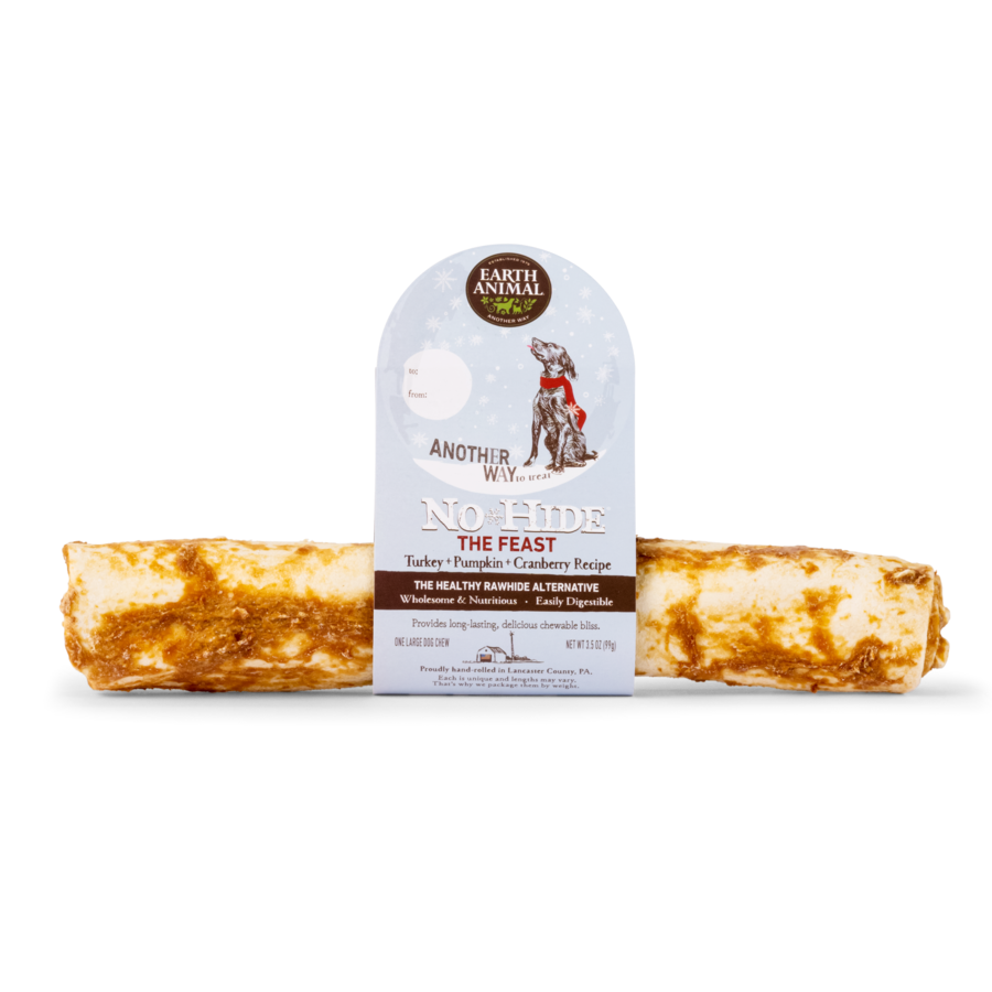 Earth Animal Nohide Holiday Feast Large 1 Ct