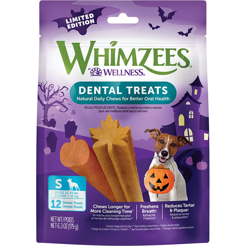 WHIMZEES DOG FALL VALUE BAG SMALL 6.3OZ 12 COUNT (CASE OF 6)