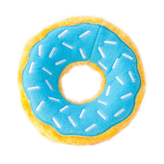 ZippyPaws Donutz Dog Toy Blueberry 1ea/Md