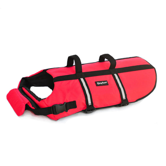 ZippyPaws Adventure Dog Life Jacket Red 1ea/Lg