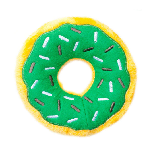 ZippyPaws Donutz Dog Toy Mint Chip 1ea/Md