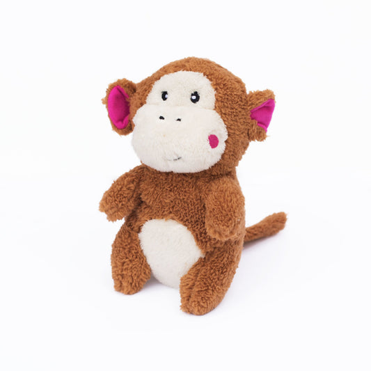 ZippyPaws Cheeky Chumz Dog Toy Monkey 1ea/Md