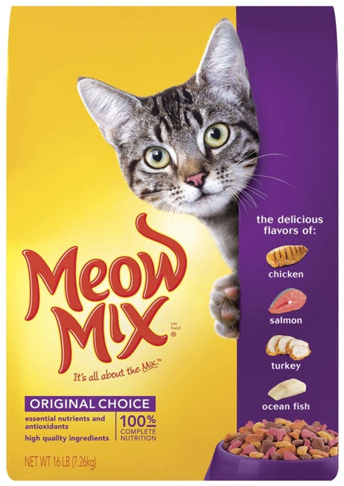 Meow-Mix Original Cat Food 16 lb