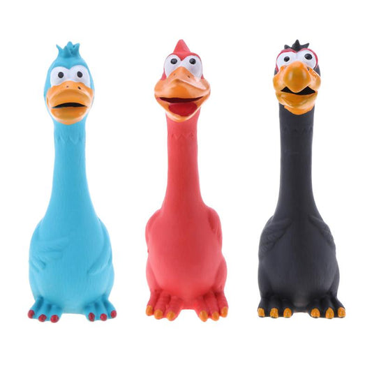 Shouting Chicken Dog Toy