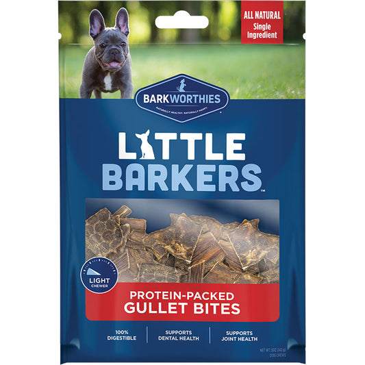 Barkworthies Dog Gullet Bites 5Oz