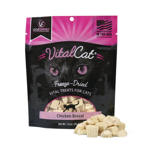 Vital Essentials Cat Freeze Dried Trout Chicken Breast 1Oz