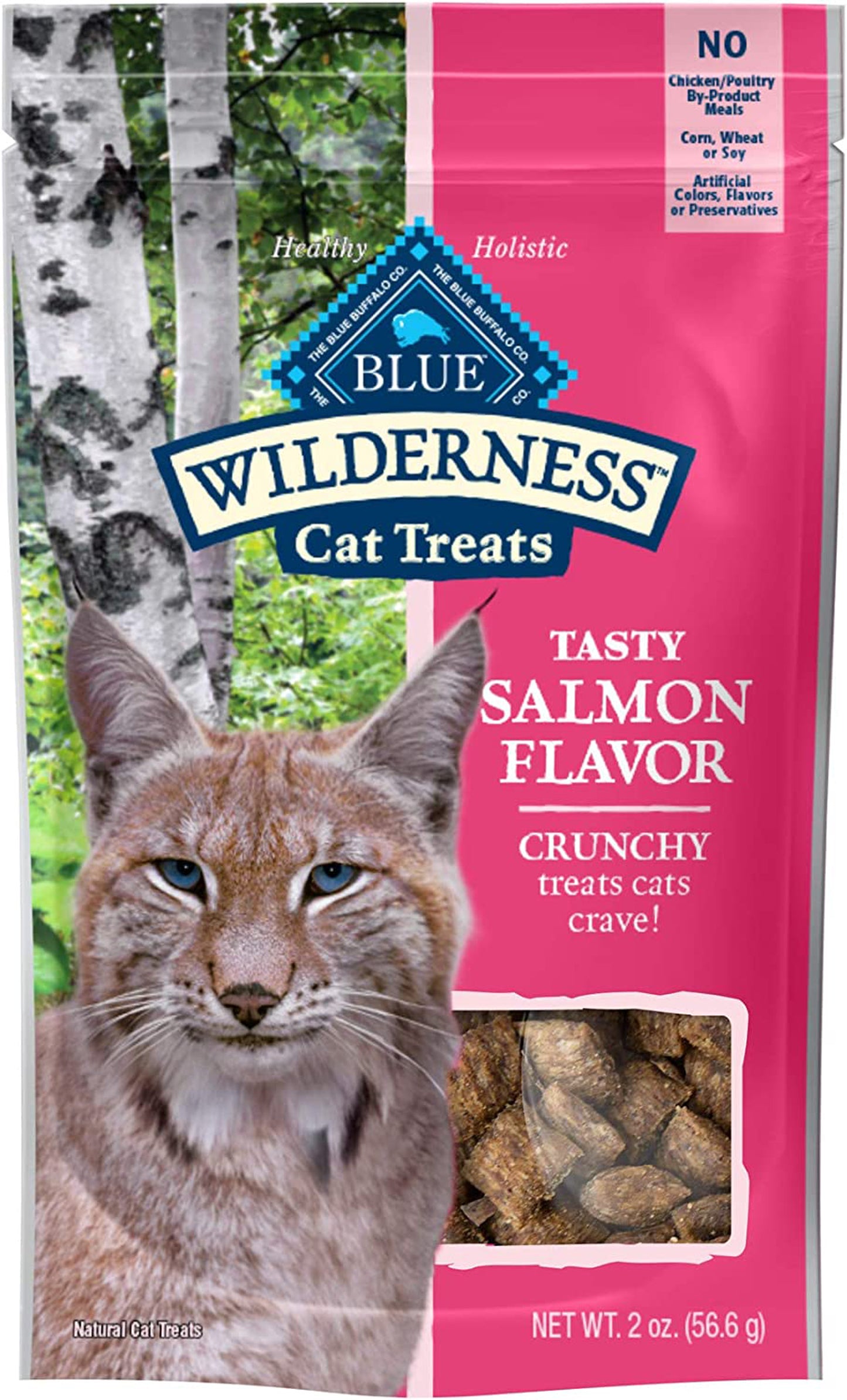 Blue Wilderness Cat Crunchy Salmon 2oz.