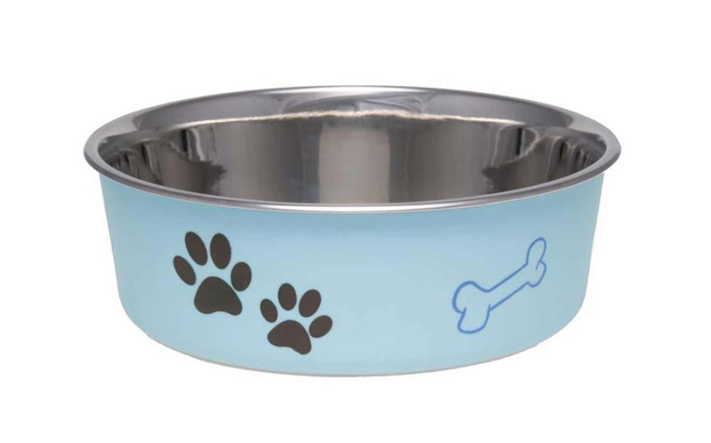 Loving Pets Classic Dog Bowl Paw Print Murano Small