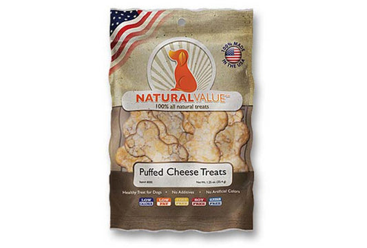 Loving Pets Puffed Cheese Dog Treats 1.25 oz