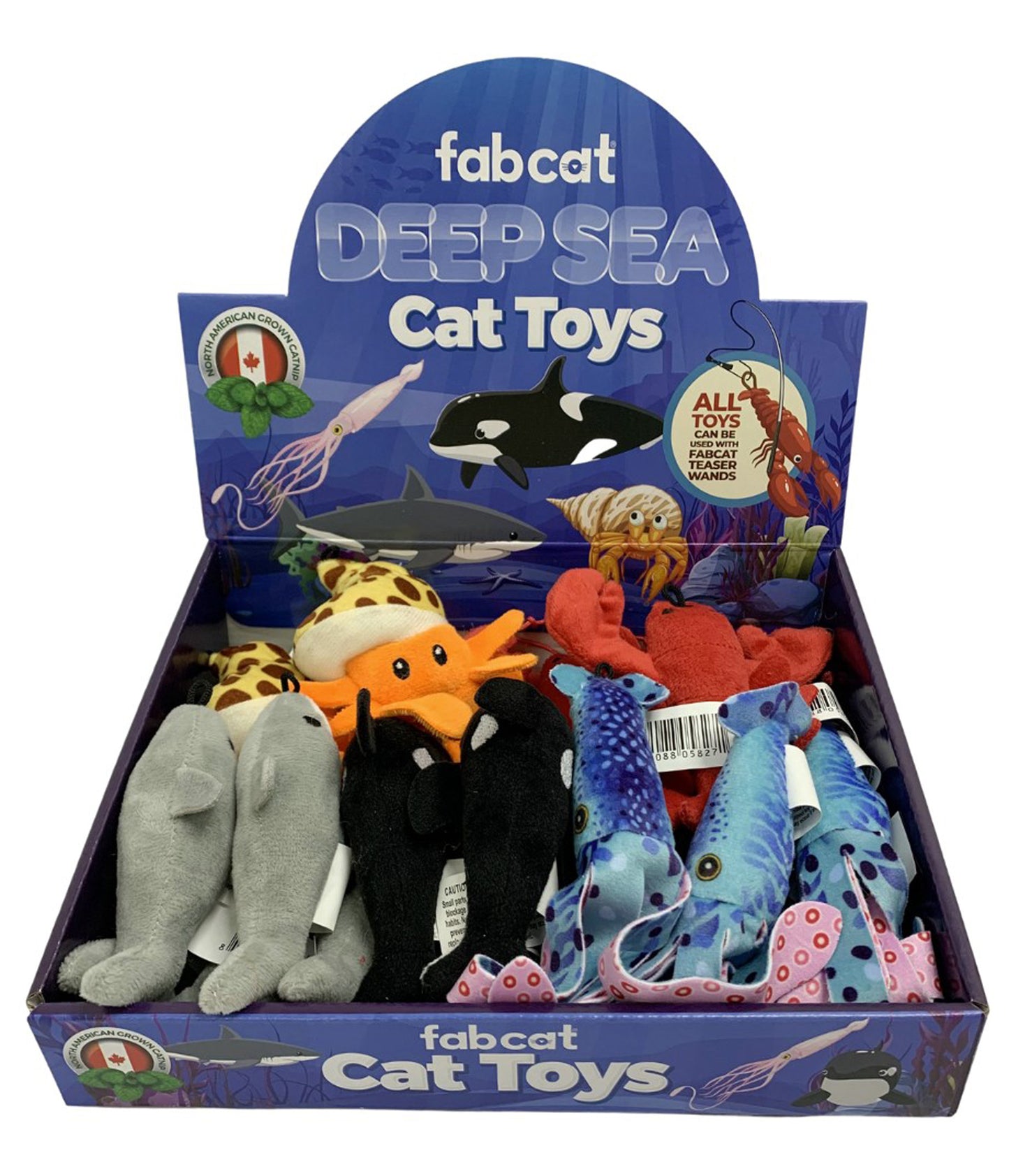 Fabcat Deep Sea 25 Piece Display