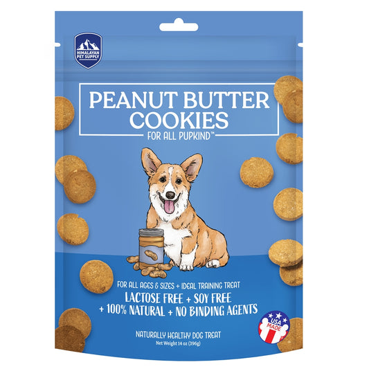 Himalayan Dog Cookies Peanut Butter 14Oz