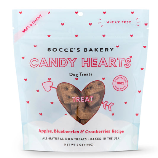 Bocces Bakery Dog Candy Hearts 6Oz.