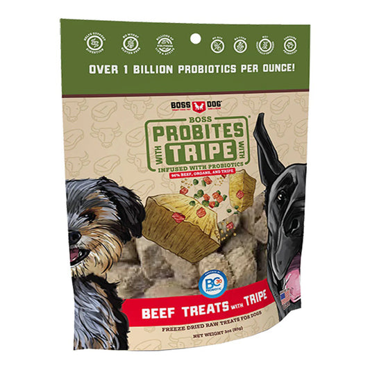 Boss Dog Probites 3oz Beef W/Tripe