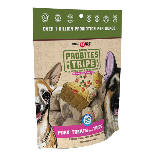 Boss Dog Probites 3oz Pork W/Tripe
