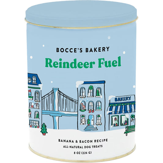 BOCCE'S BAKERY DOG TIN REINDEER 8OZ