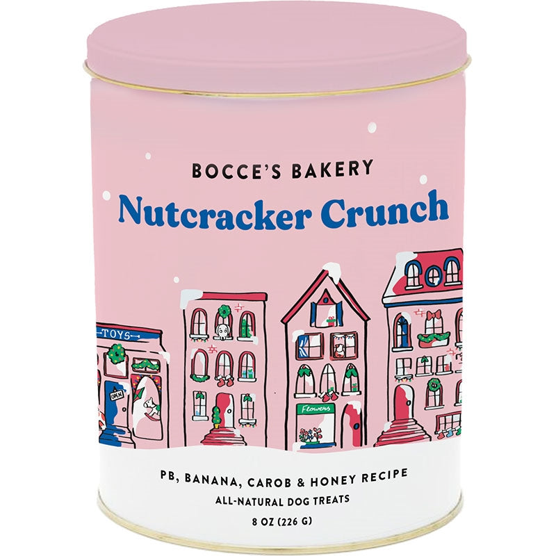 BOCCE'S BAKERY DOG TIN NUTCRACKER 8OZ
