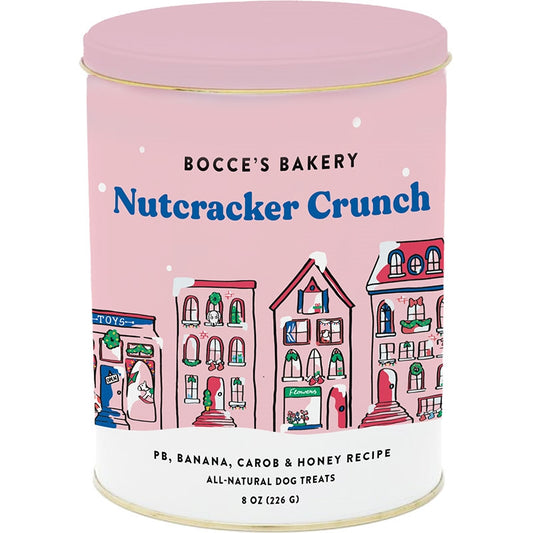 BOCCE'S BAKERY DOG TIN NUTCRACKER 8OZ