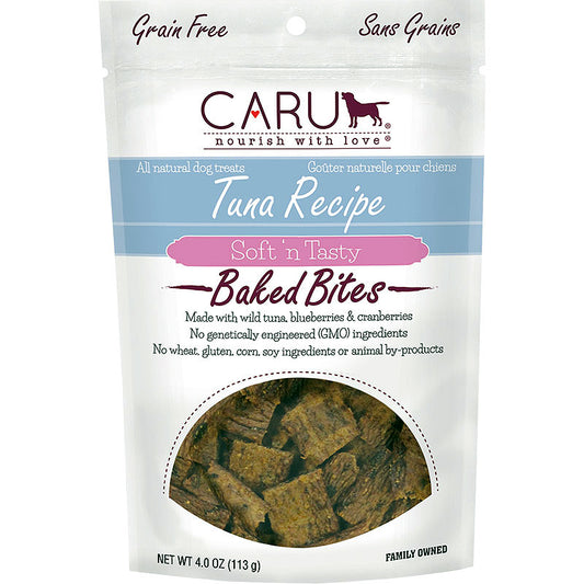 Caru Dog Bites Natural Tuna Recipe 4Oz