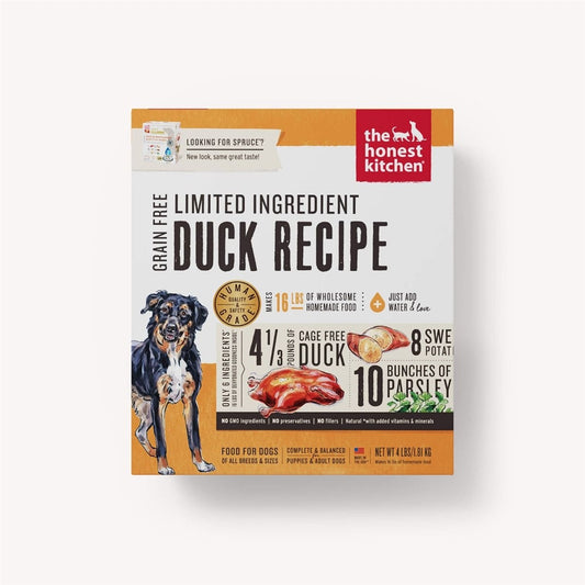 The Honest Kitchen Grain Free Spruce Duck Sweet Potato 4 Lbs.