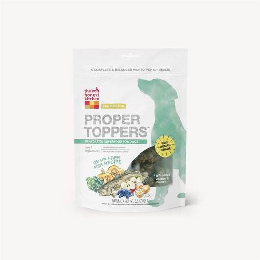 The Honest Kitchen Dog Proper Topper Grain Free Fish 5.5 Oz.