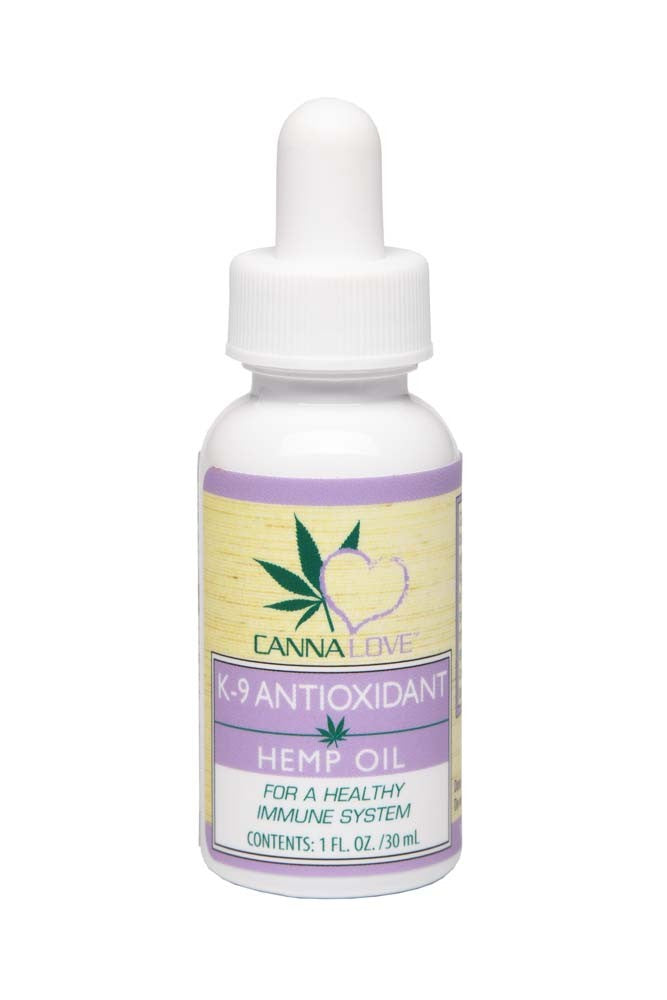 CannaLove K-9 Antioxidant Hemp Oil 1 fl. oz