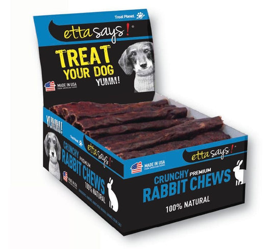 Etta Says! Premium Crunchy - 4.5 Inch Rabbit - Sold As Display Box Only - Note Individual Units Not Upc Labeled