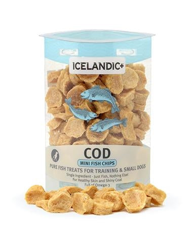 Icelandic+ Cod Fish Chips (2.5Oz Bag Case + Free Sample Bag) (Sell As Case 6)