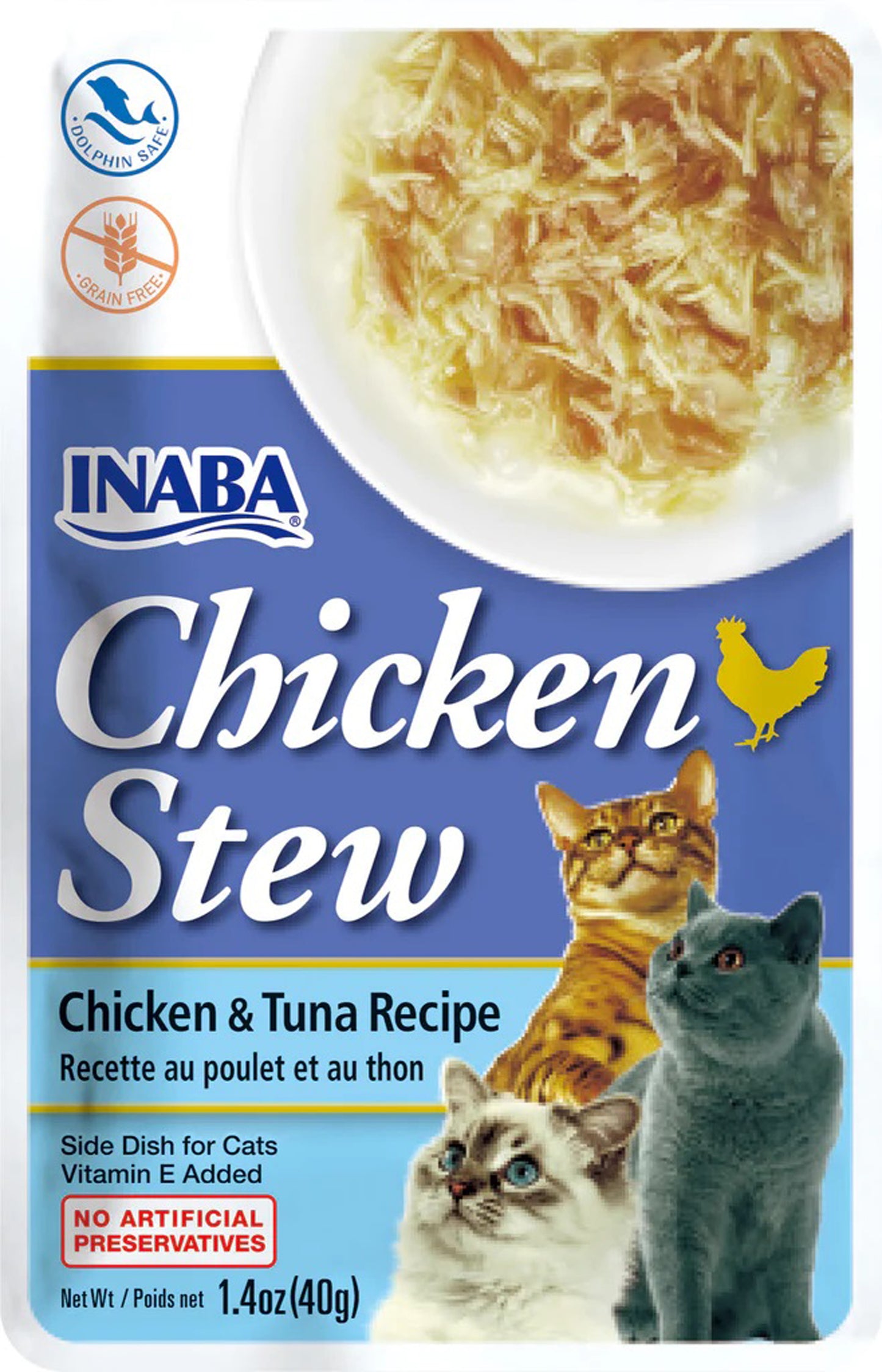 Inaba Cat Stew Chicken Tuna 6Ct/1.04Oz