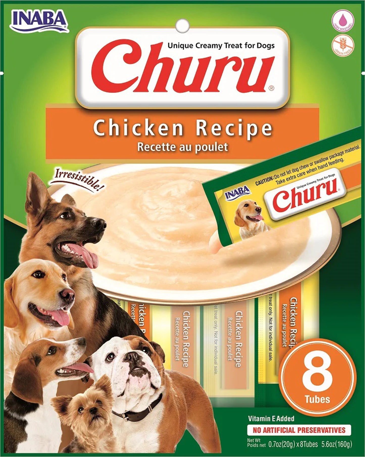 Inaba Dog Churu Chicken 6Ct/5.6Oz