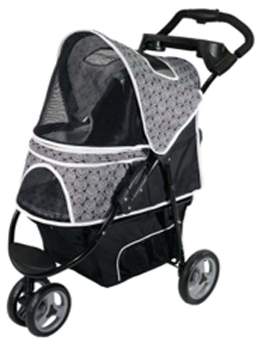 Gen7Pets Promenade Pet Stroller Black Onyx One Size 40 in