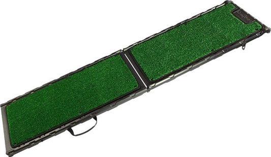 Gen7Pets Natural-Step Ramp For Dogs Grass Green 72 In, Regular