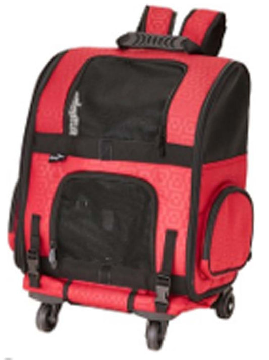Gen7Pets Roller-Carrier Geometric Red Geometric Large