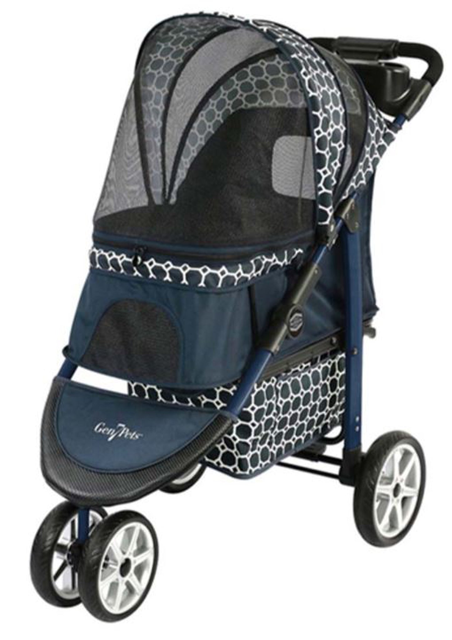 Gen7Pets Monaco Pet Stroller Dress Blues One Size, 39 In