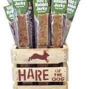 Etta Says! Hare Of The Dog Rabbit Jerky 10 Inch - (Display and 36 Jerkies)