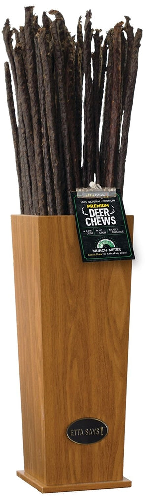 Etta Says! Dog Crunch Deer Chew Stick 3' (18 Count)