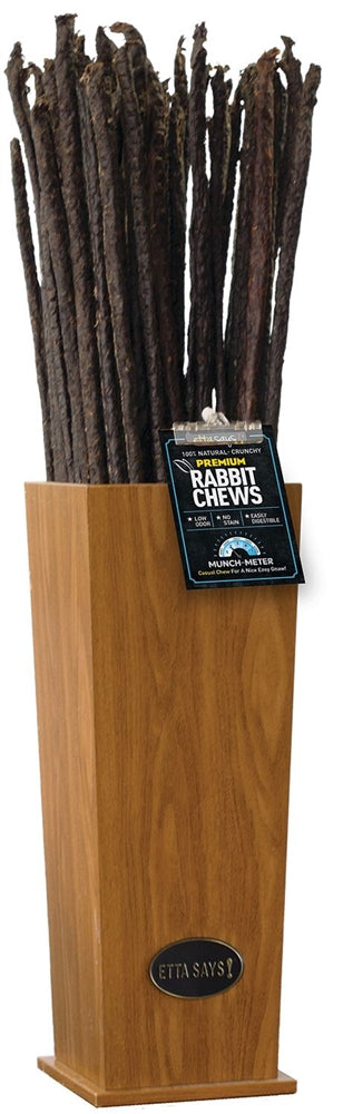 Etta Says! Dog Crunch Rabbit Chew Stick 3' (18 Count)